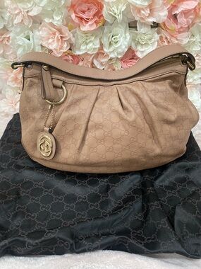 Gucci Guccissima Sukey Hobo Bag